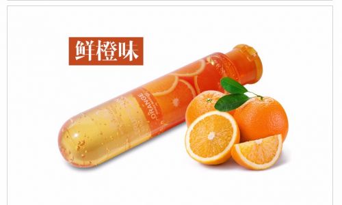 热恋草莓果酱润滑剂80ML人体润滑油夫妻房事润滑液成人性情趣用品 鲜橙味 