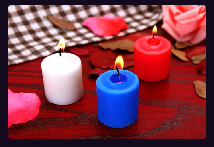 SM蜡烛低温情趣蜡烛夫妻成人游戏激情滴蜡另类性玩具两性用品 单只装